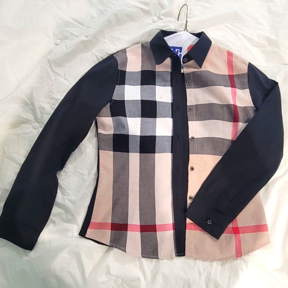 Burberry Brit Long Sleeve Dress Shirt